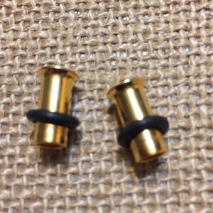 Steel tunnels body jewelry